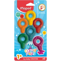 Babykritor Color Peps 6-pack (1 år+)