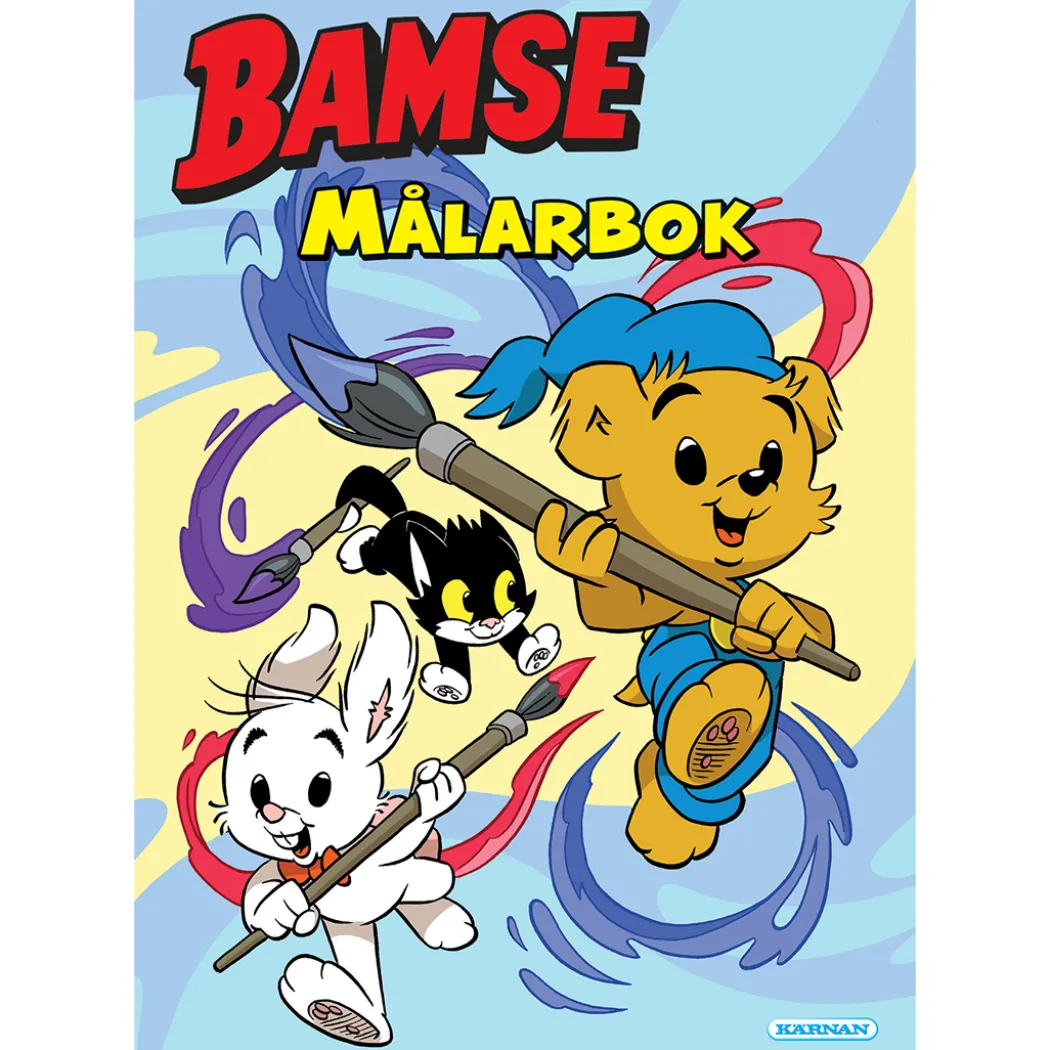 Bamse Målarbok