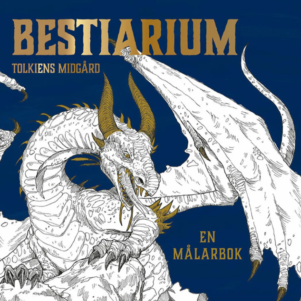 Bestiarium - Tolkiens Midgård Målarbok
