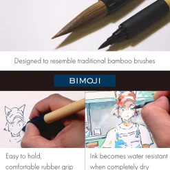 Bimoji Fude Brush Pen