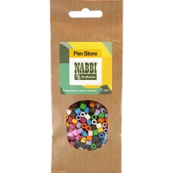 BioBeads Rörpärlor Midi 1000-pack Färgmix