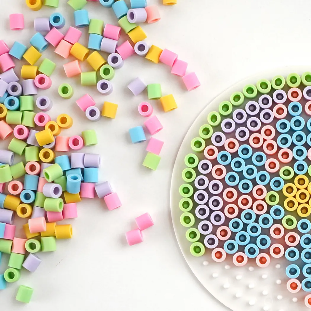 BioBeads Rörpärlor Midi 1000-pack Pastellmix