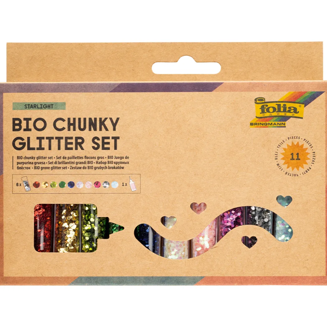 Bio Glitter Flakes 10-pack