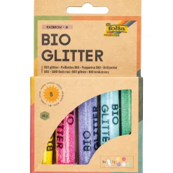 Bio Glitter Mix Rainbow 5-pack