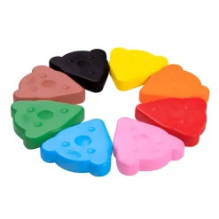 Björnformade vaxkritor 30-pack (2 år+)