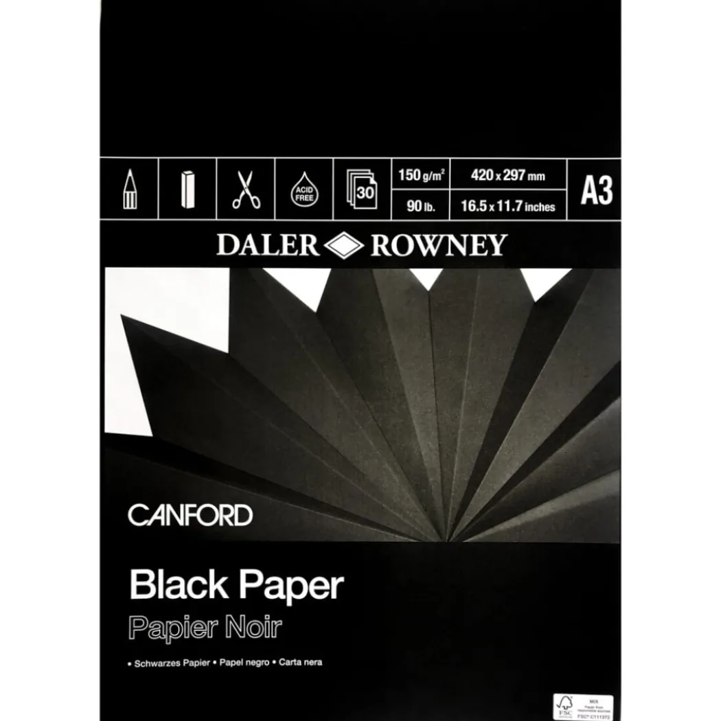 Black Paper A3