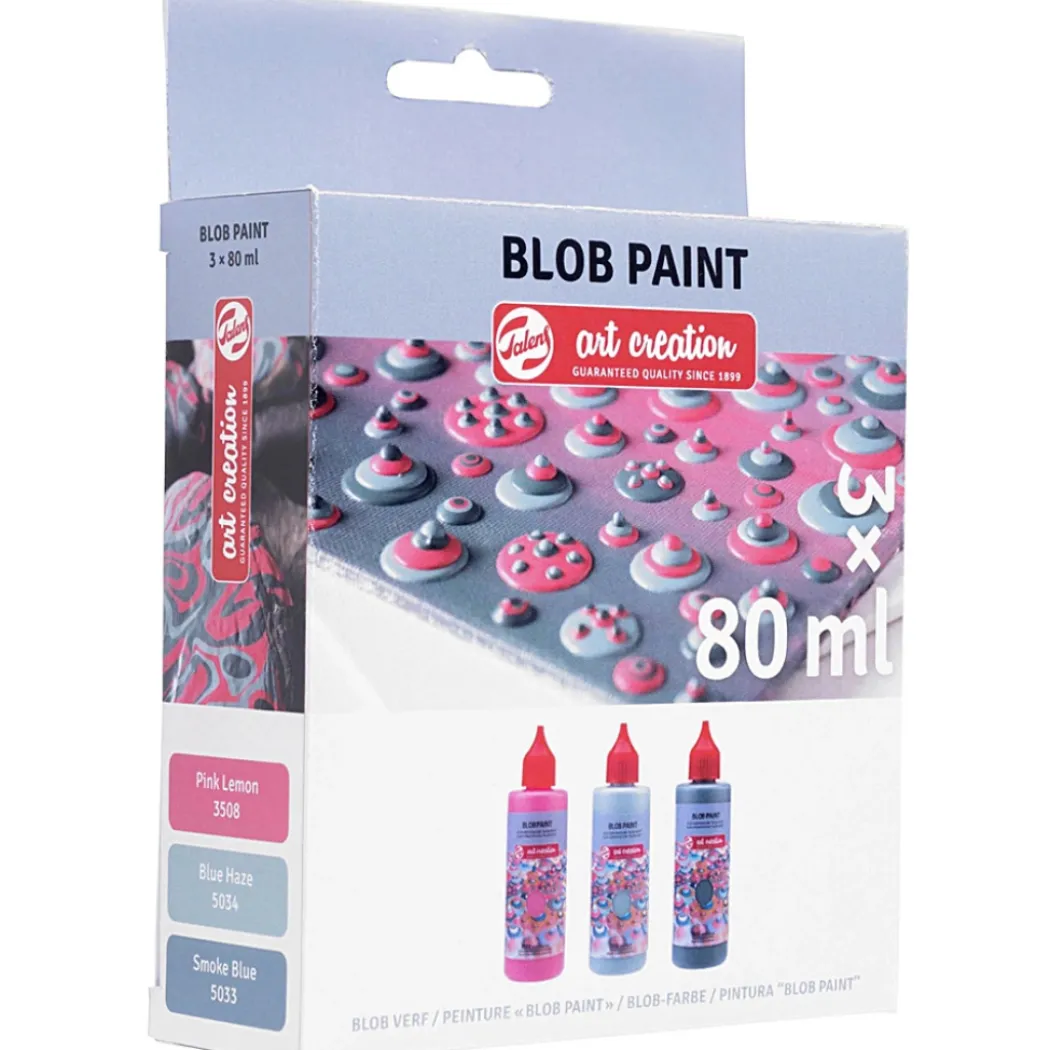 Blob Paint set Pink