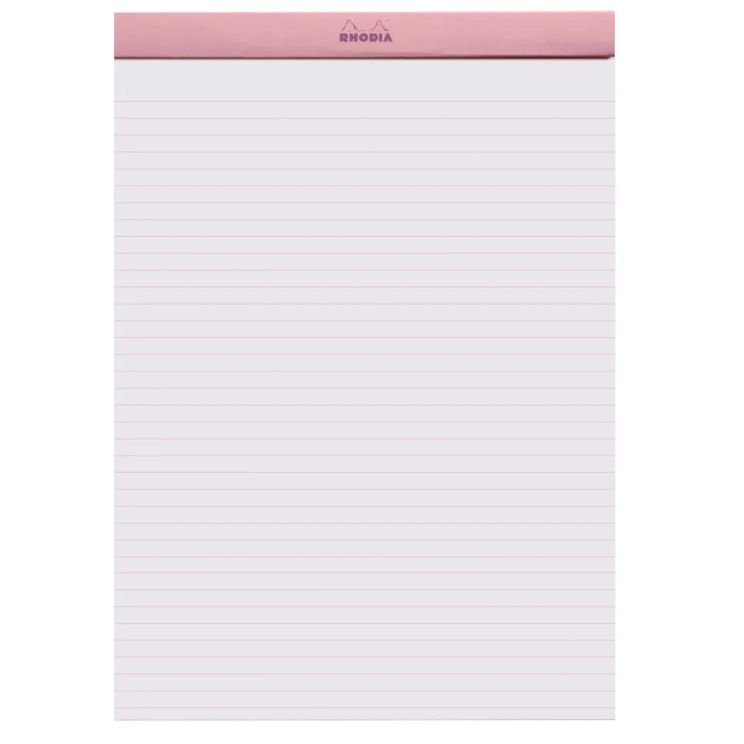 Block Pink No.18 A4 Linjerat