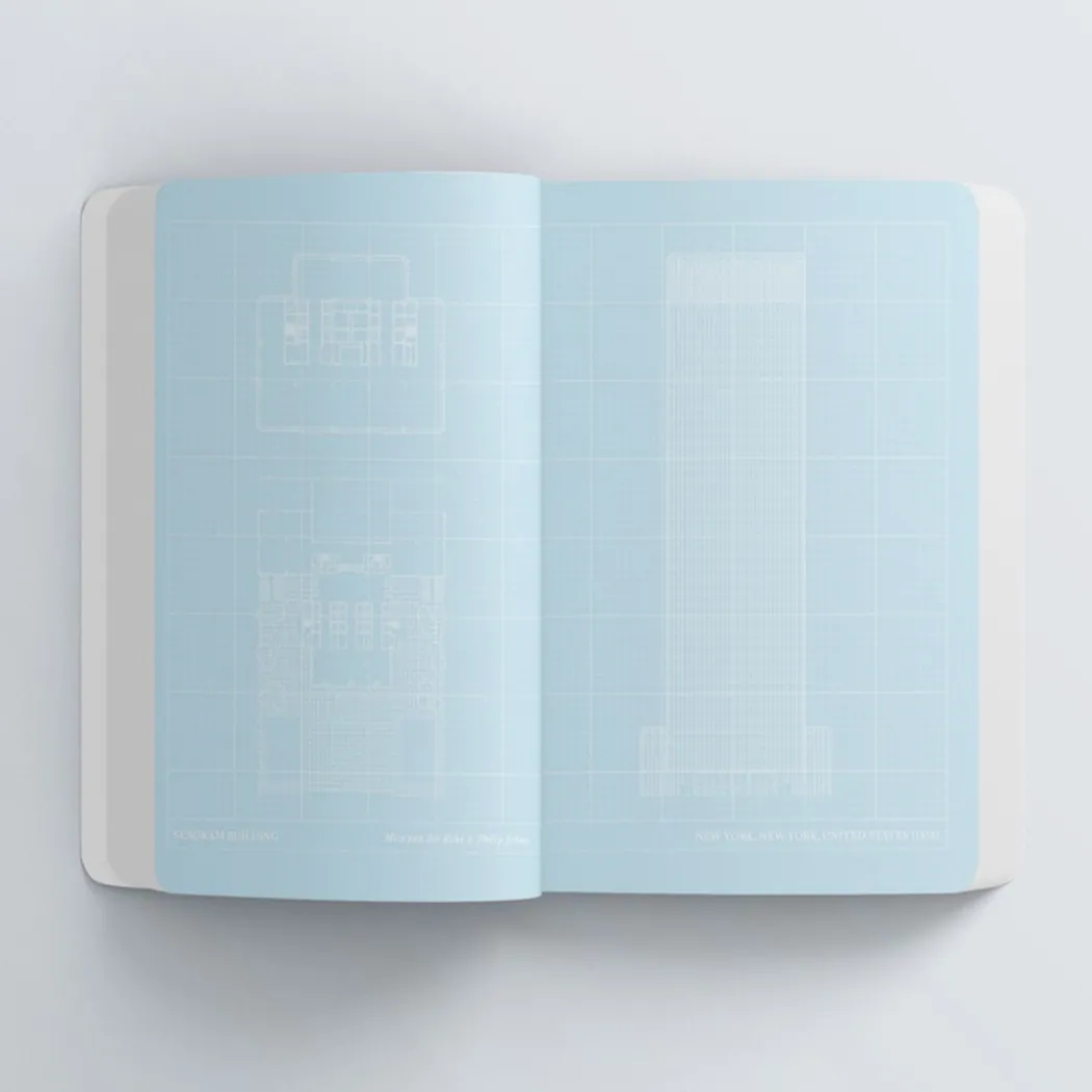 Blueprint Notebook: Architectural Masterpieces