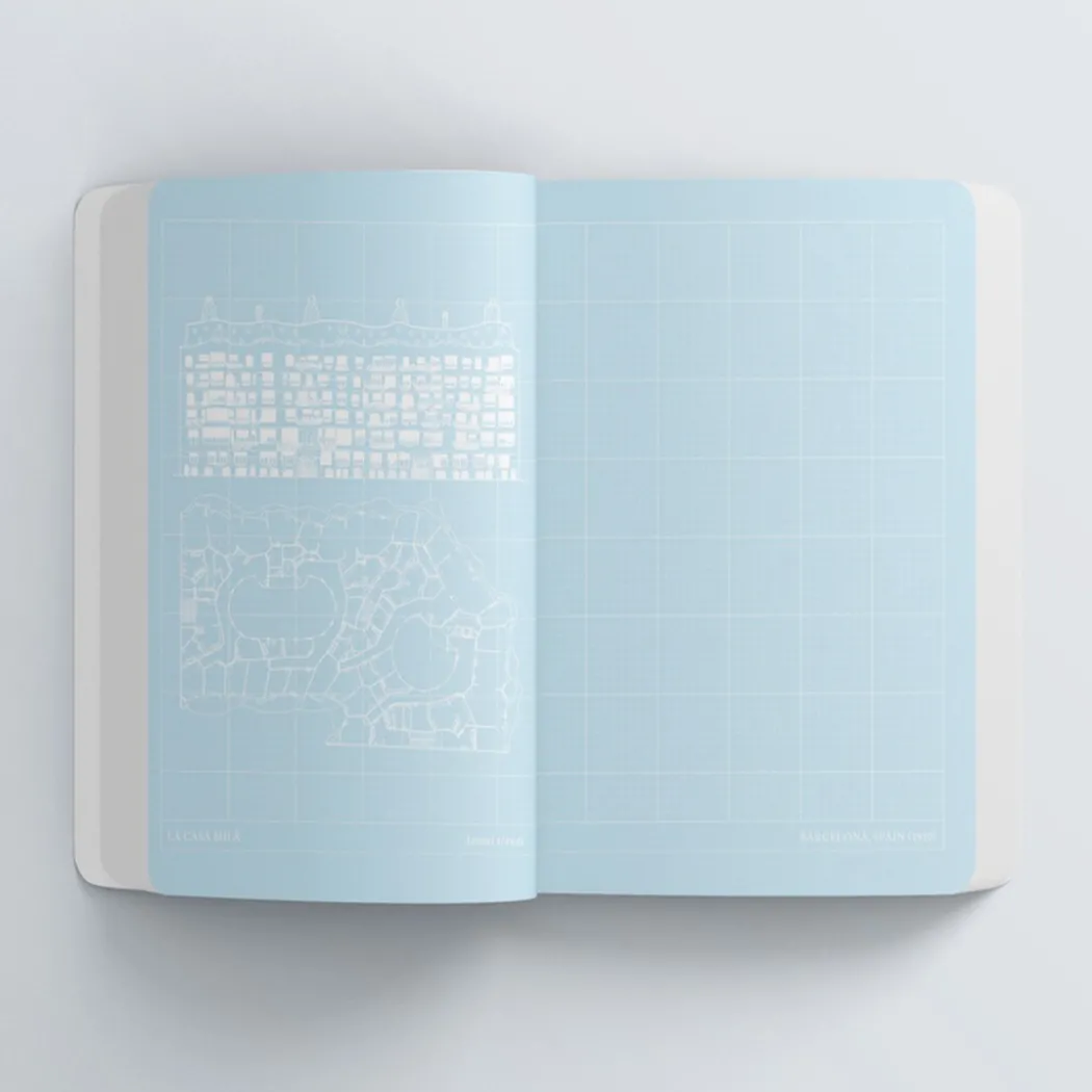 Blueprint Notebook: Architectural Masterpieces