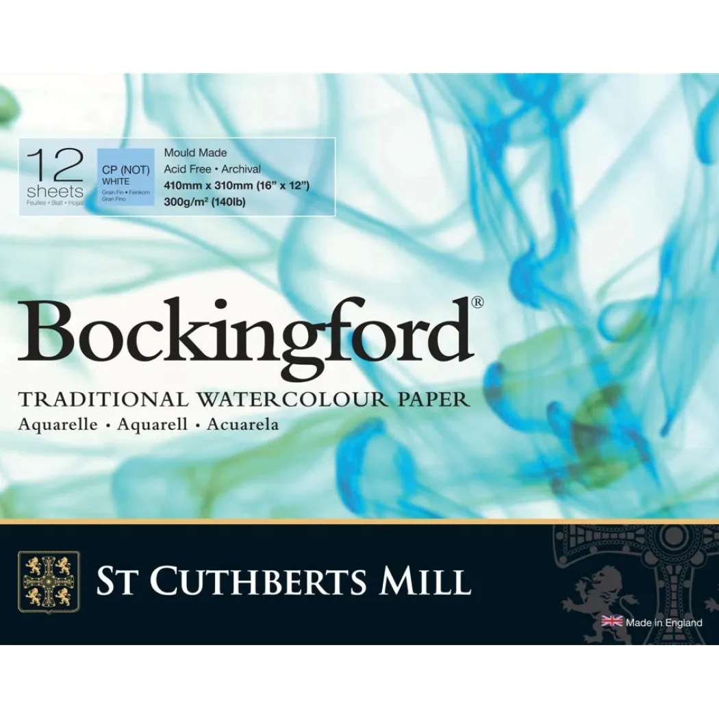 Bockingford Akvarellblock 410x310mm 300g CP/NOT