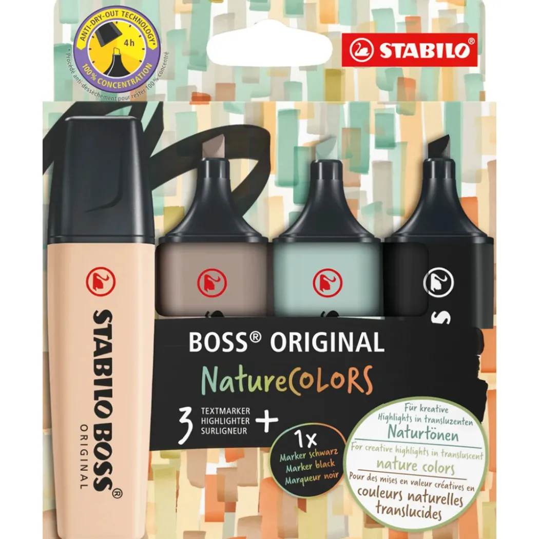 Boss Nature Colors 4-pack No.2