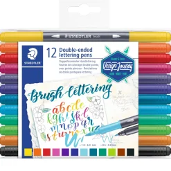 Brush Letter Duo 12-pack