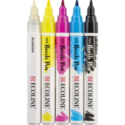 Brush Pen Primary 5-set