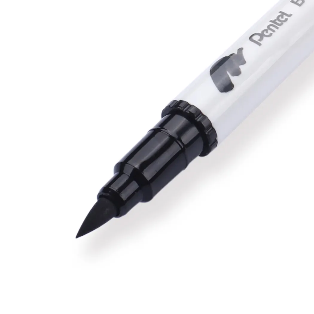 Brush Sign Pen Twin Black