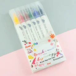 Brush Sign Pen Twin 6-pack