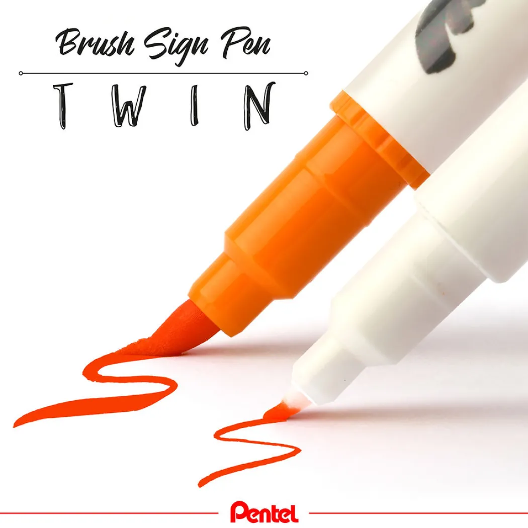 Brush Sign Pen Twin 30-pack