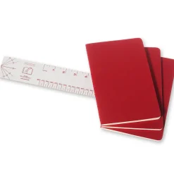 Cahier Notebook Large Red Olinjerad