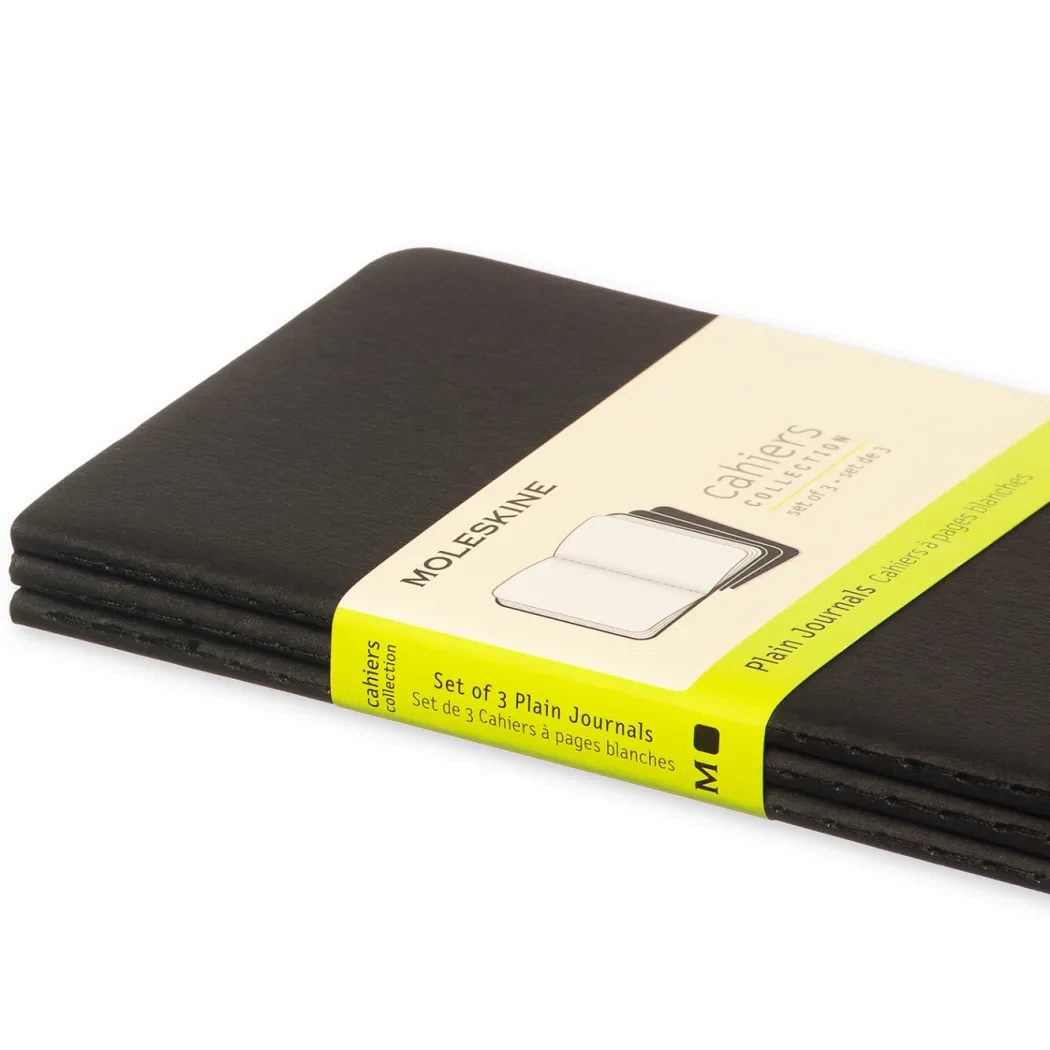 Cahier Notebook Pocket Black