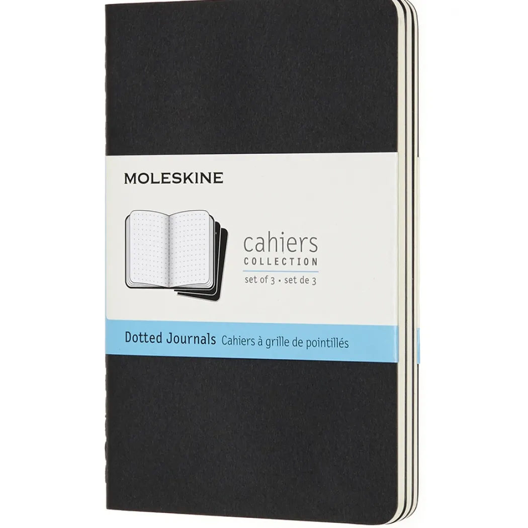 Cahier Notebook Pocket Black