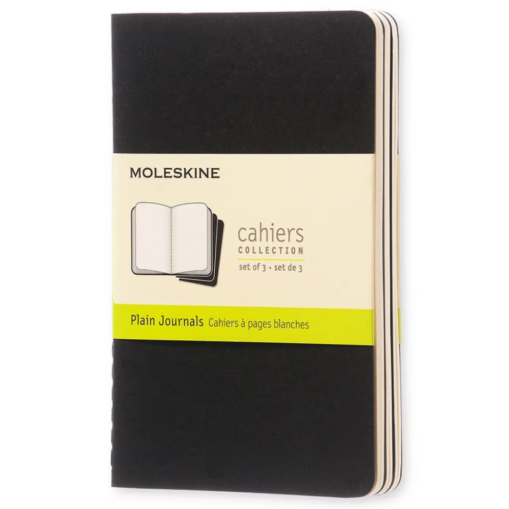 Cahier Notebook Pocket Black