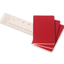 Cahier Notebook Pocket Red Olinjerad