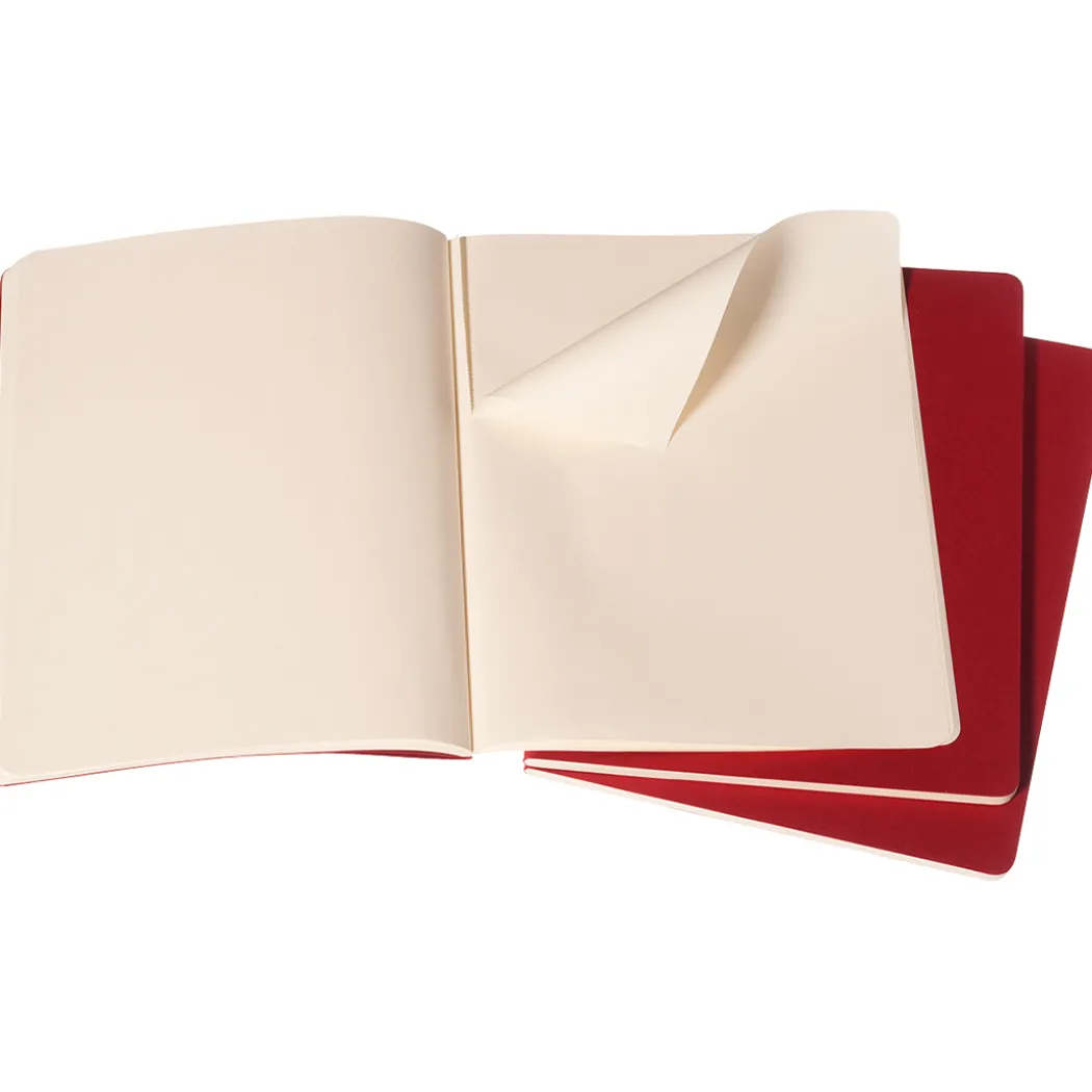 Cahier Notebook XL Red Olinjerad