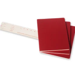 Cahier Notebook XL Red Olinjerad