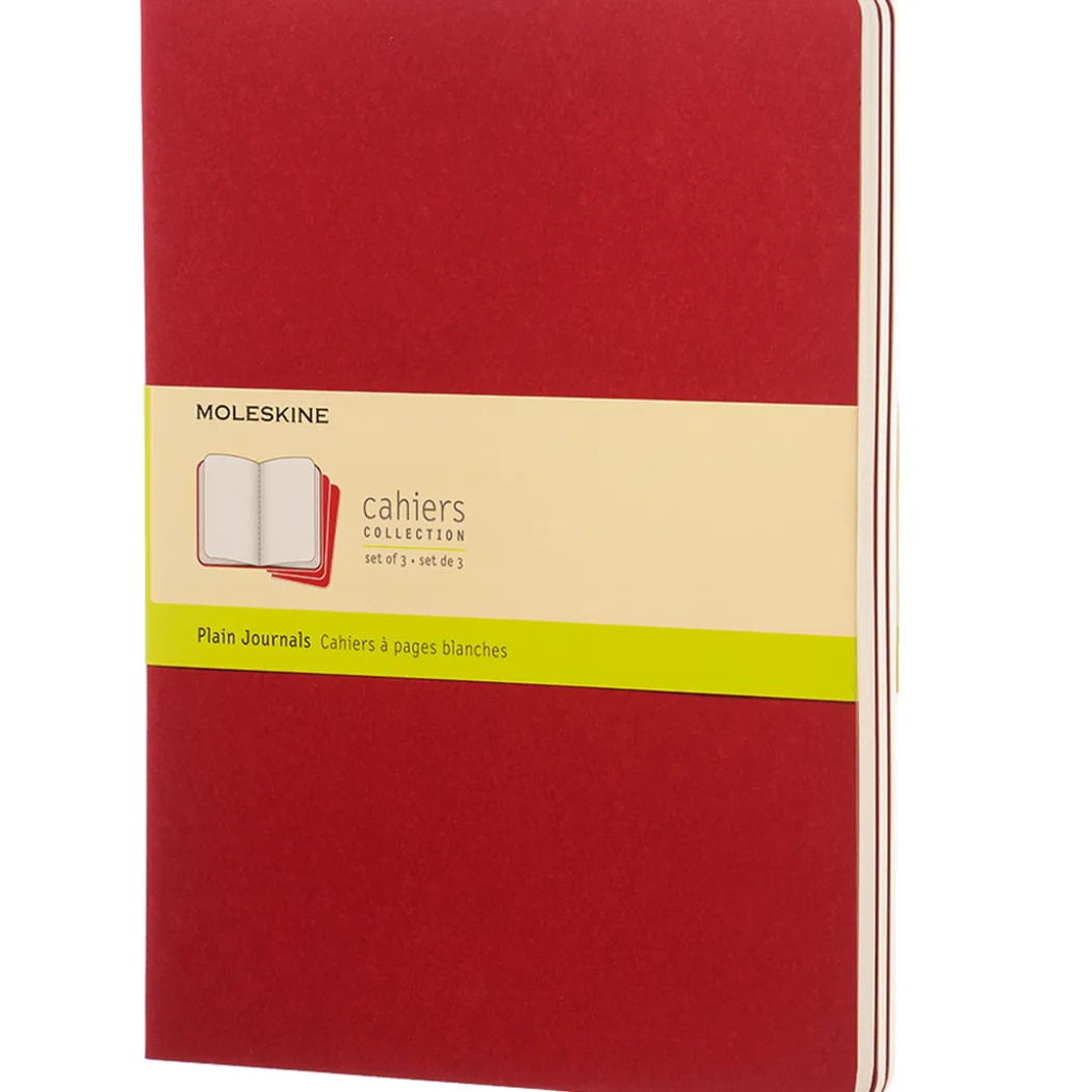 Cahier Notebook XL Red Olinjerad