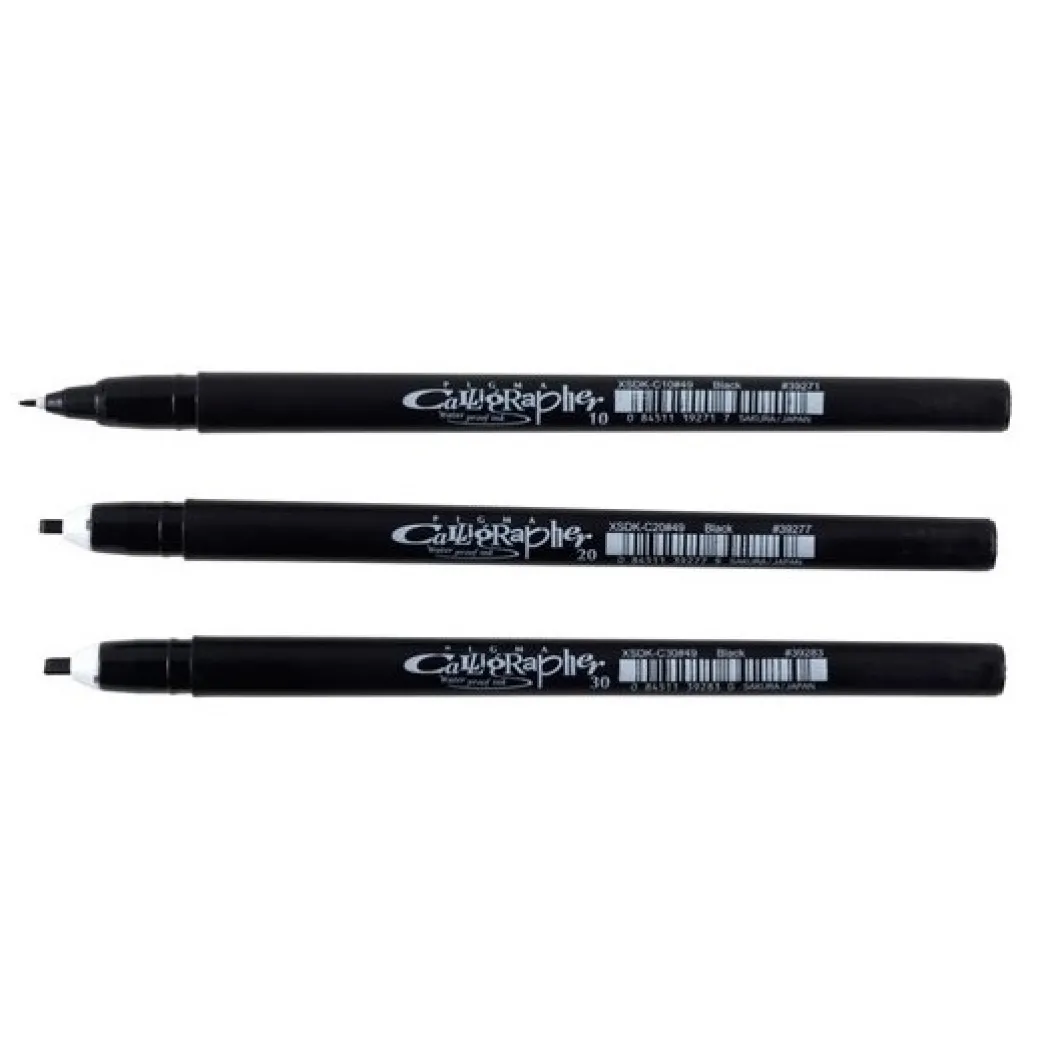 Calligrapher Pen 3-set