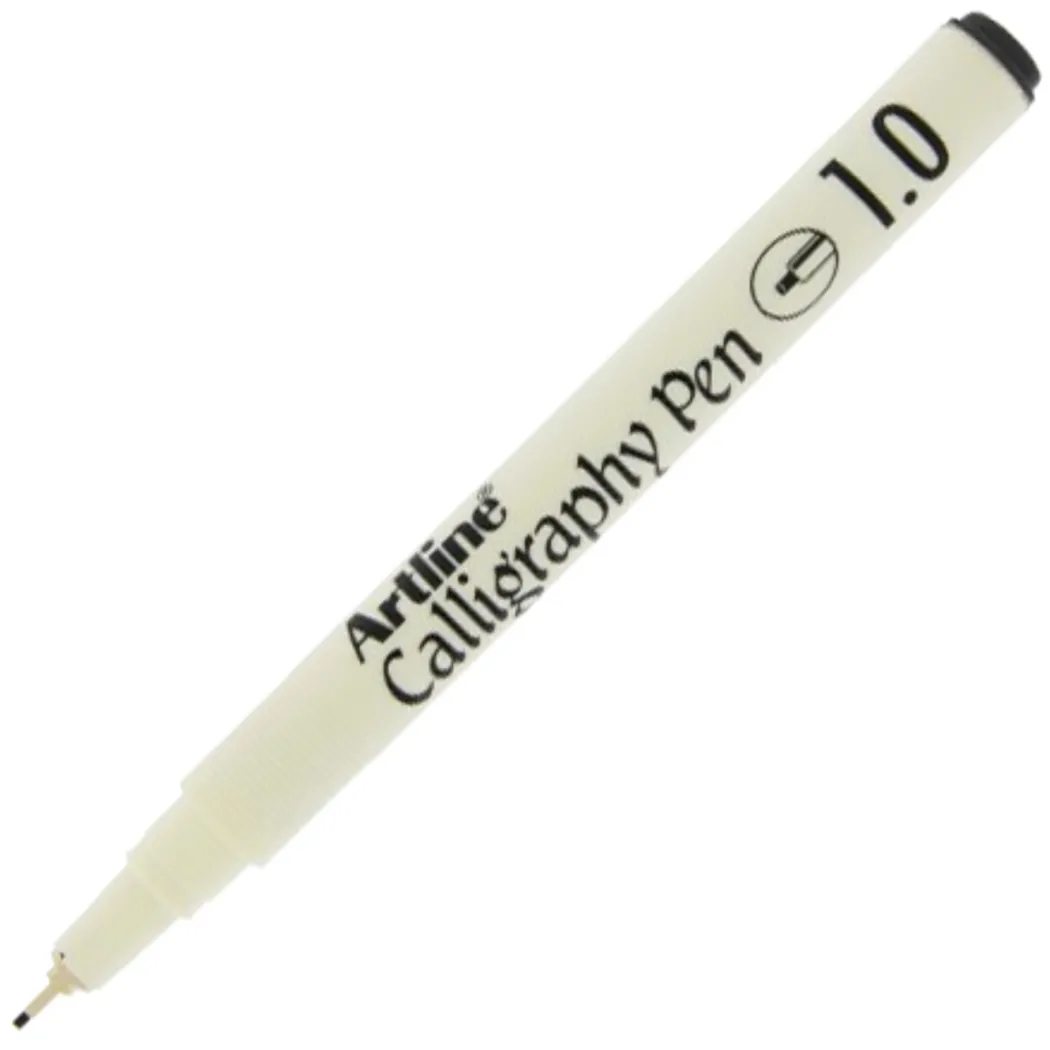 Calligraphy Pen 3-pack Black