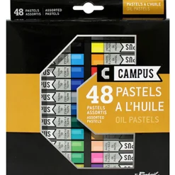 Campus Oljepastellkritor 48-set