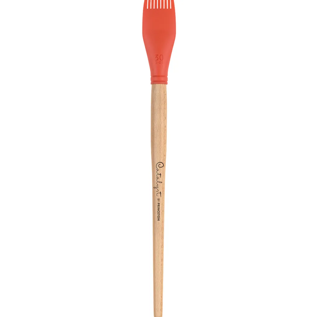 Catalyst Målarverktyg silicone långt skaft No 5 30 mm Orange