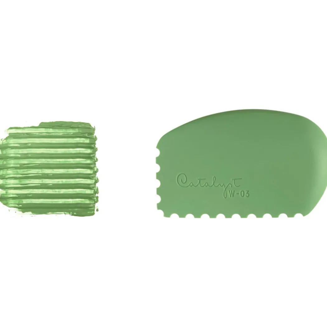 Catalyst Målarverktyg silicone wedge No 3 Green