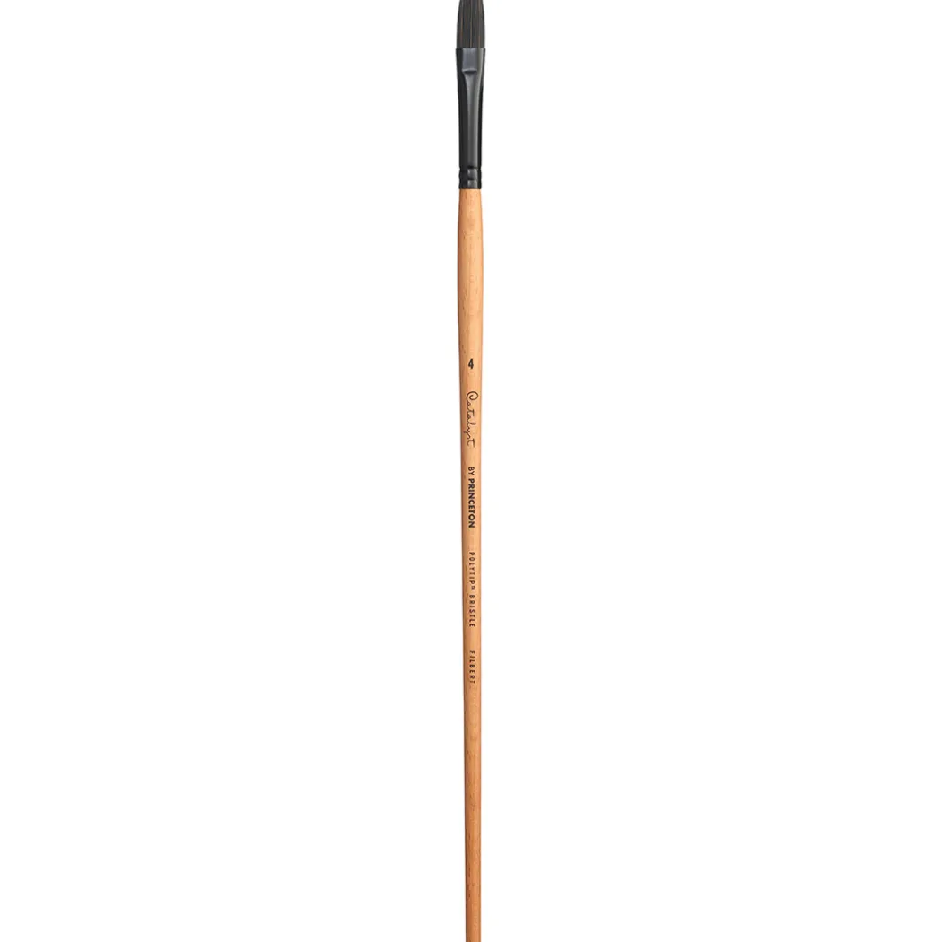 Catalyst Syntetpensel långt skaft Filbert size 4
