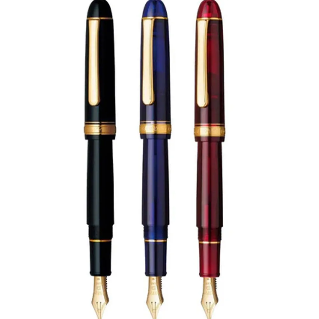 #3776 Century Reservoar Chartres Blue Music nib