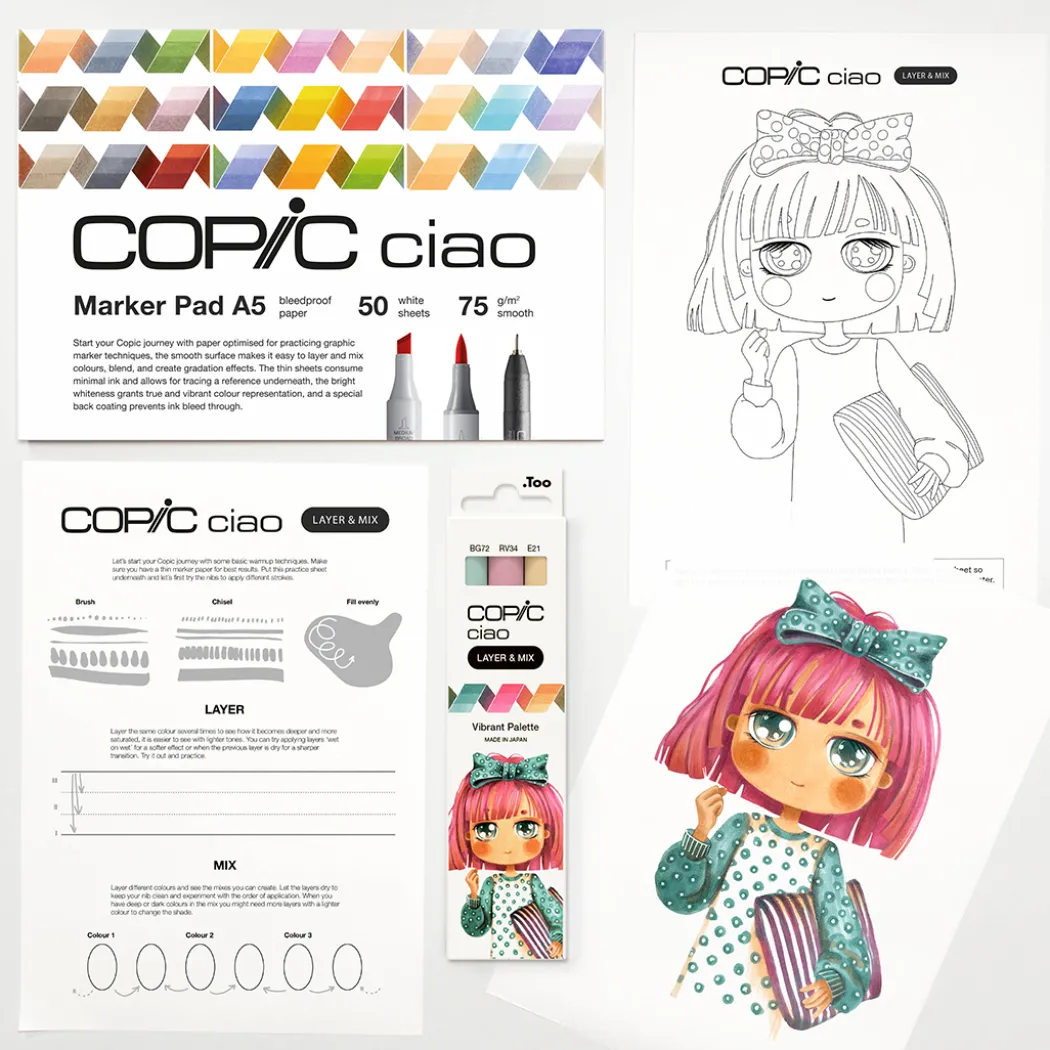 Ciao Layer & Mix Manga Starter Set Vibrant