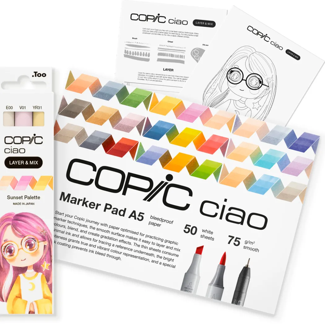 Ciao Layer & Mix Manga Starter Set Sunset