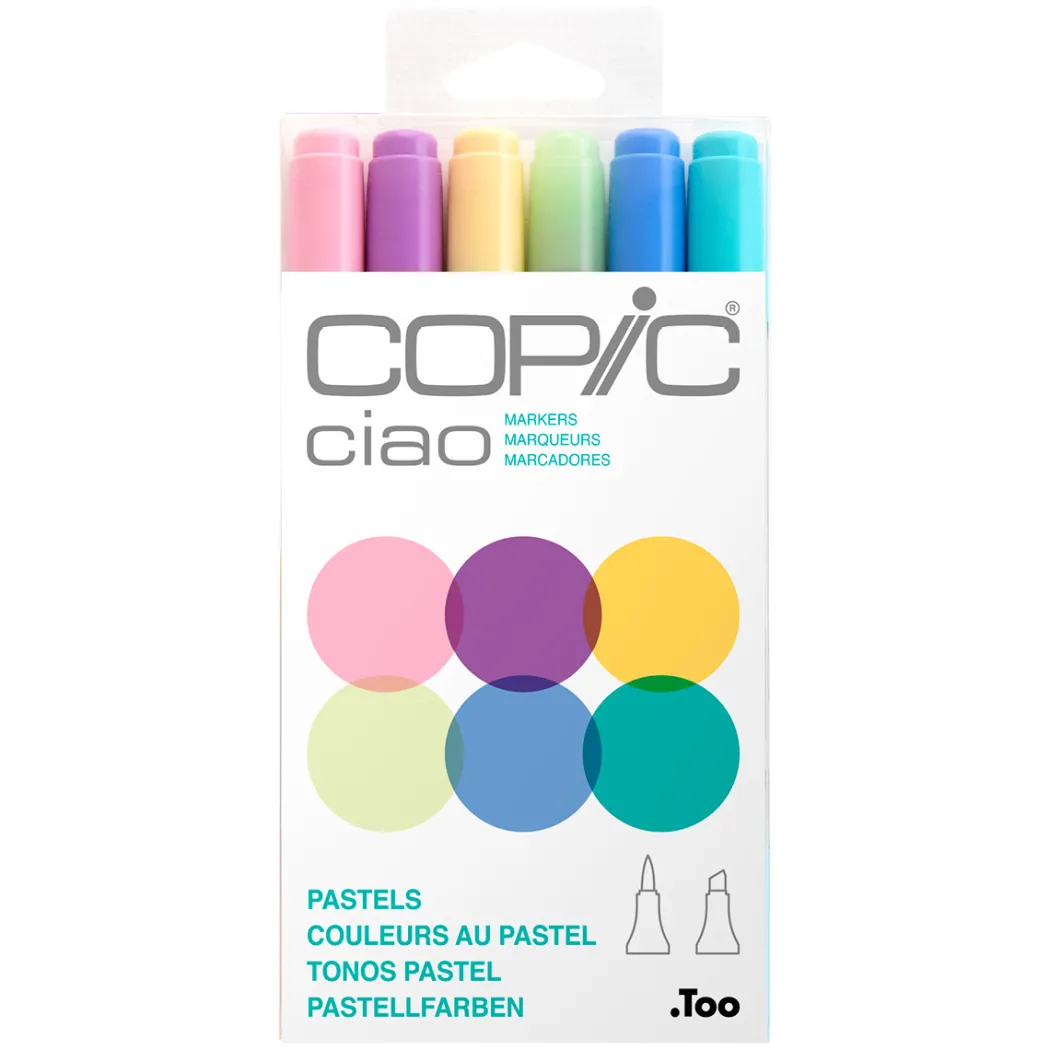 Ciao 6-pack Pastels