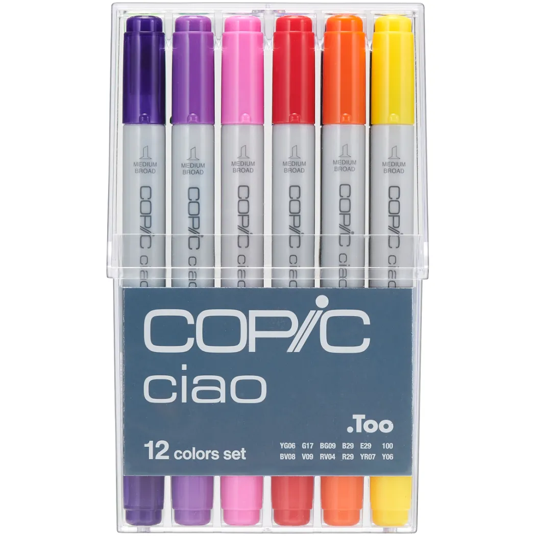 Ciao 12-set Basic colors