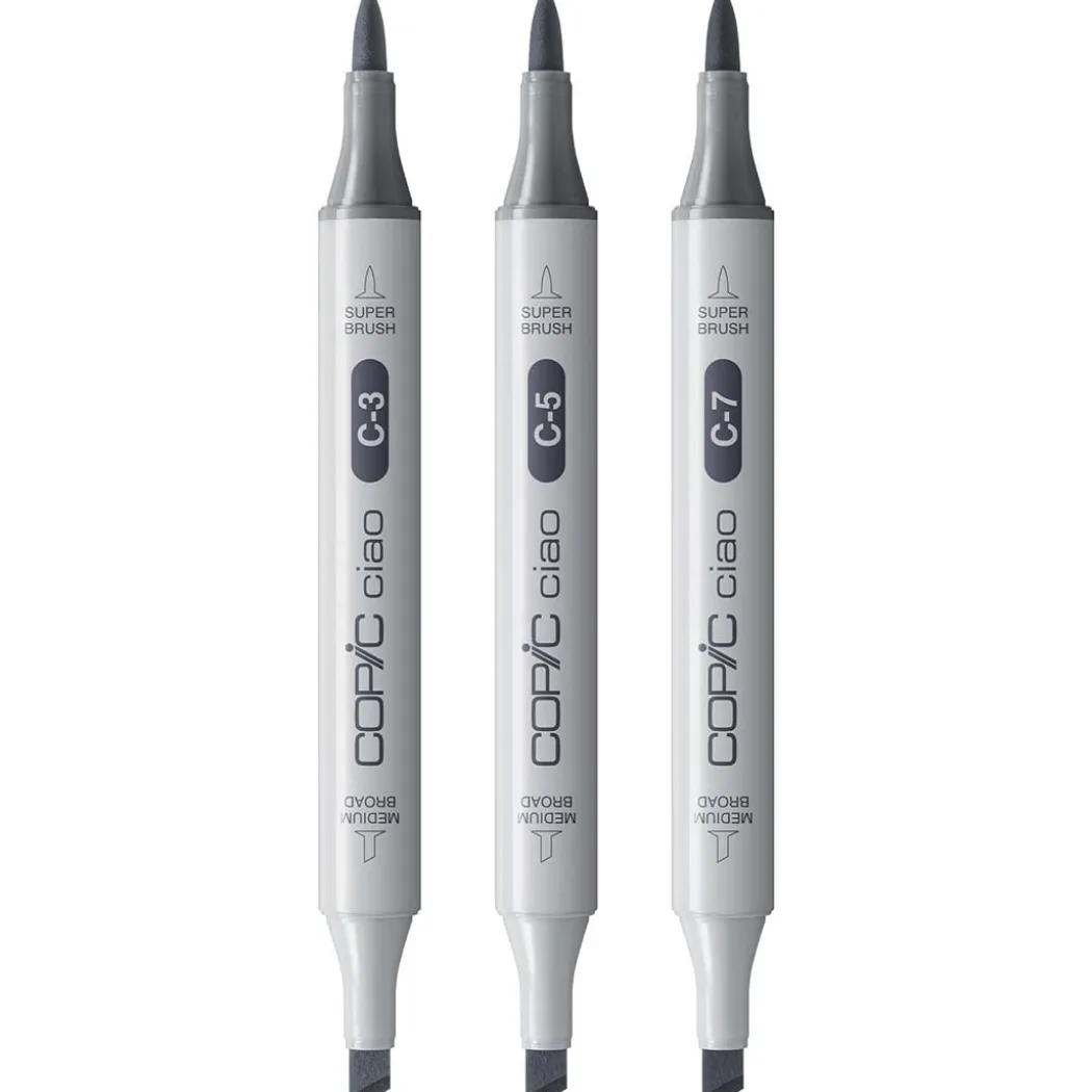 Ciao Shade Set Dark Cool Gray 4-pack