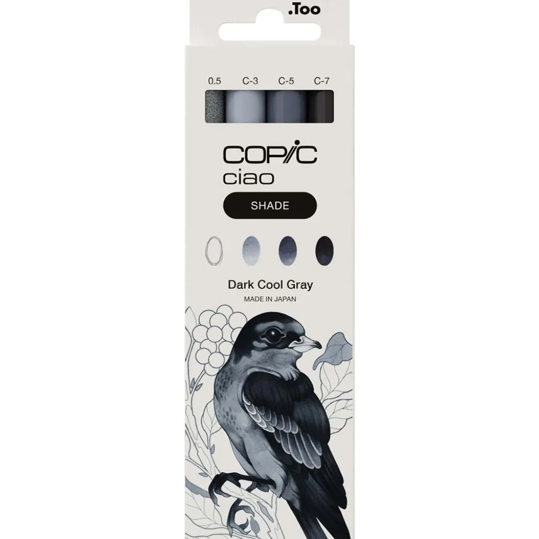 Ciao Shade Set Dark Cool Gray 4-pack