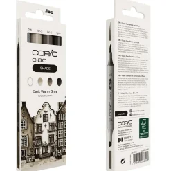 Ciao Shade Set Dark Warm Gray 4-pack
