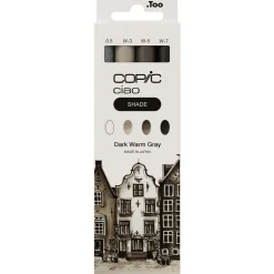 Ciao Shade Set Dark Warm Gray 4-pack