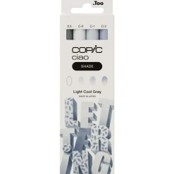Ciao Shade Set Light Cool Gray 4-pack