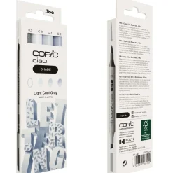 Ciao Shade Set Light Cool Gray 4-pack