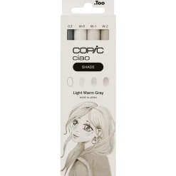 Ciao Shade Set Light Warm Gray 4-pack