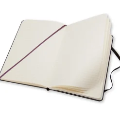Classic Hard Cover Notebook Large Black