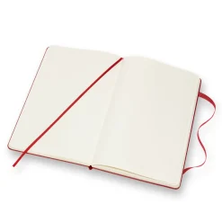Classic Hard Cover Notebook Large Red