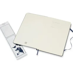 Classic Hard Cover Notebook Large Blue